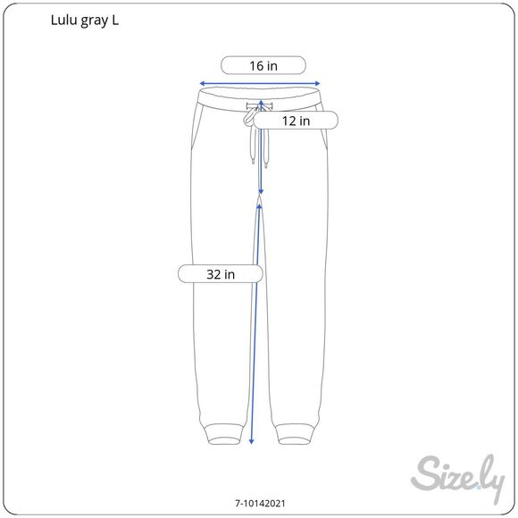 Lululemon Kung Fu Pants L Gray Hip Back Pockets Flat Seams Gym Training - Picture 10 of 10